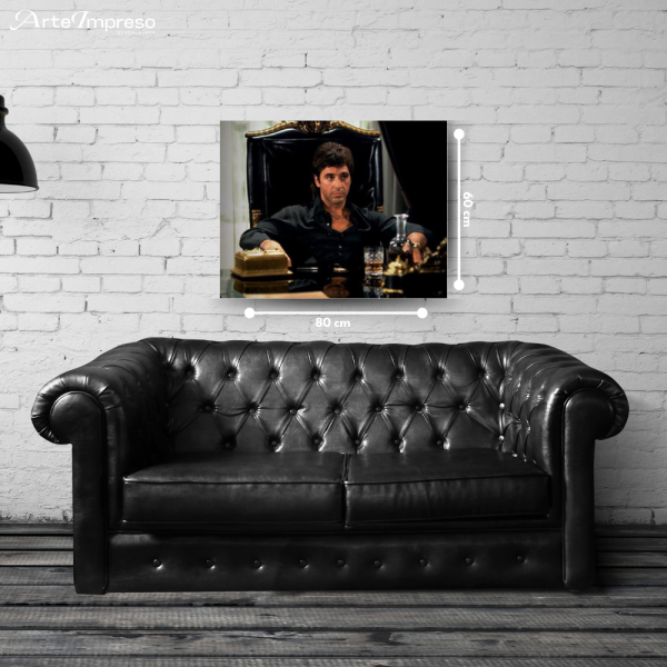 Tony Montana mirada pesada
