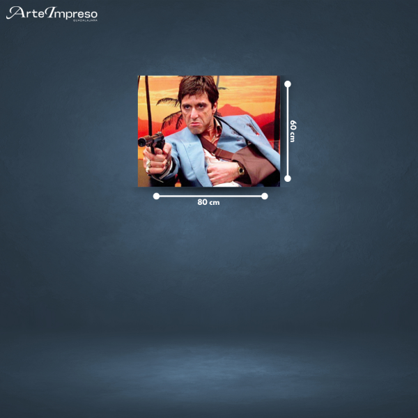 Tony Montana disparando